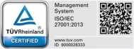 Telemedia TUVReinland ISO 27001